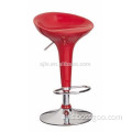 LS-0809 ABS counter bar stool with chrome base